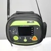 St-A7000plus pantalla de color ayuda transferencia de datos bifásico portátil automático externo desfibrilador máquina equipo de emergencia